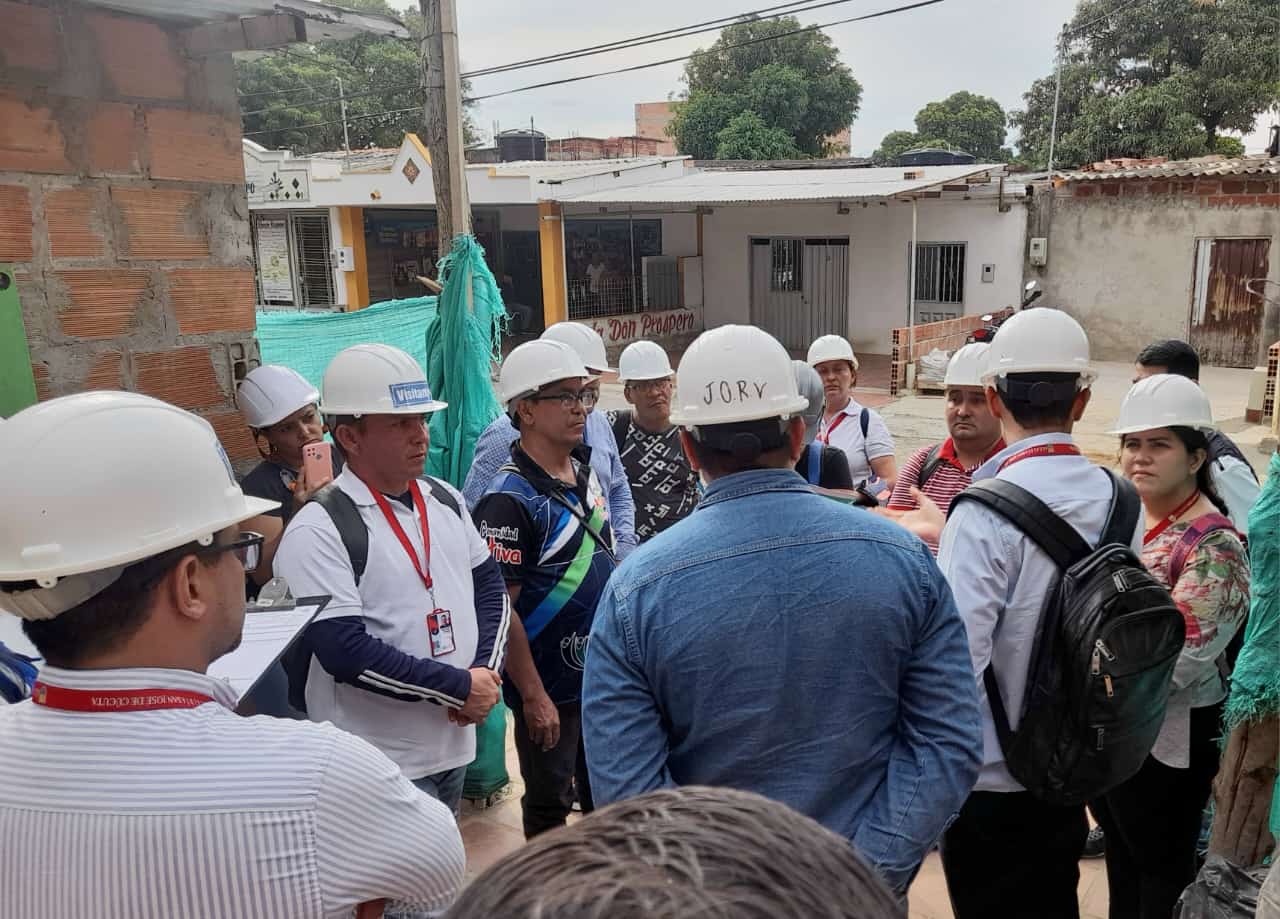 Comunidad y Contraloría visita Corazón de Barrio en Ceci, Cúcuta / Foto: Cortesía