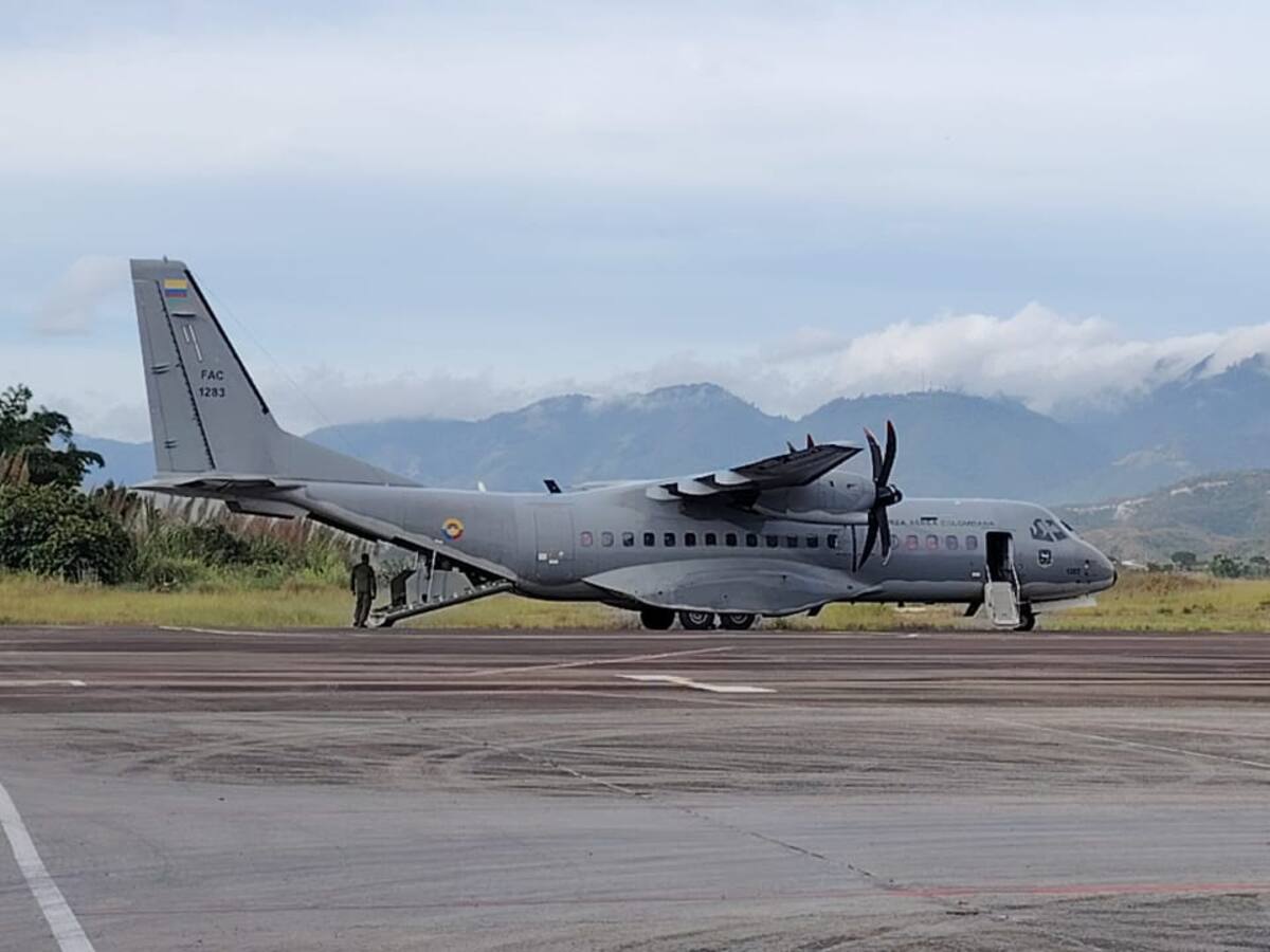 Militares heridos en el Catatumbo fueron trasladados a Bogotá