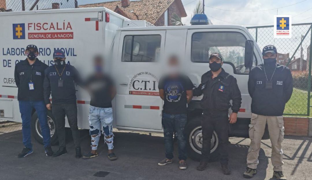 Dos de los presuntos responsables de la masacre de La Guayacana, Nariño 