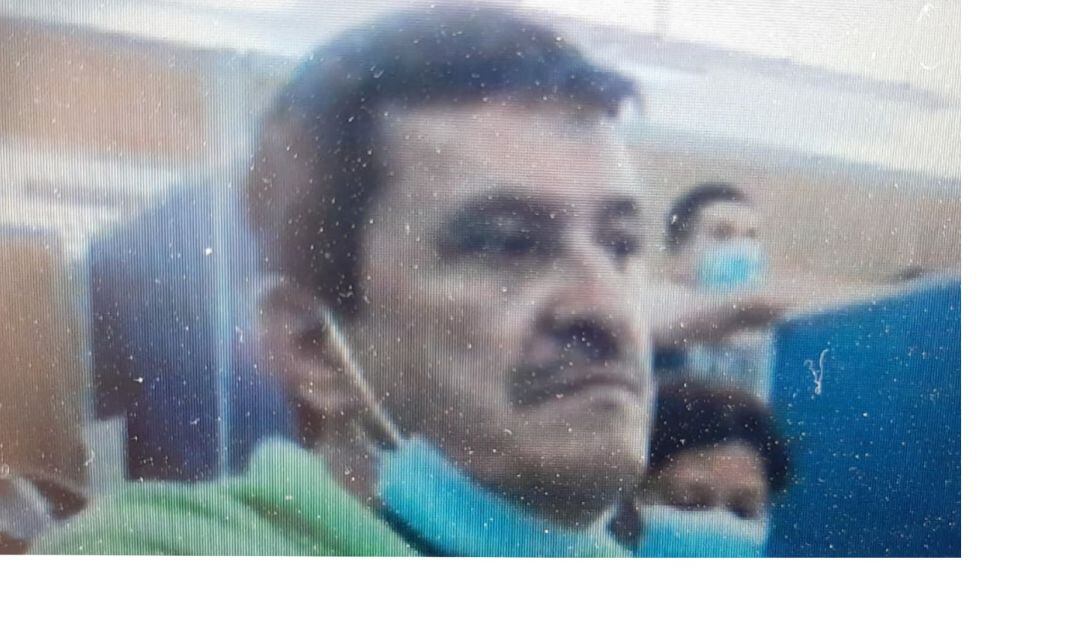 Dairo Arias Carvajal, durante la audiencia