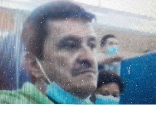 Dairo Arias Carvajal, durante la audiencia