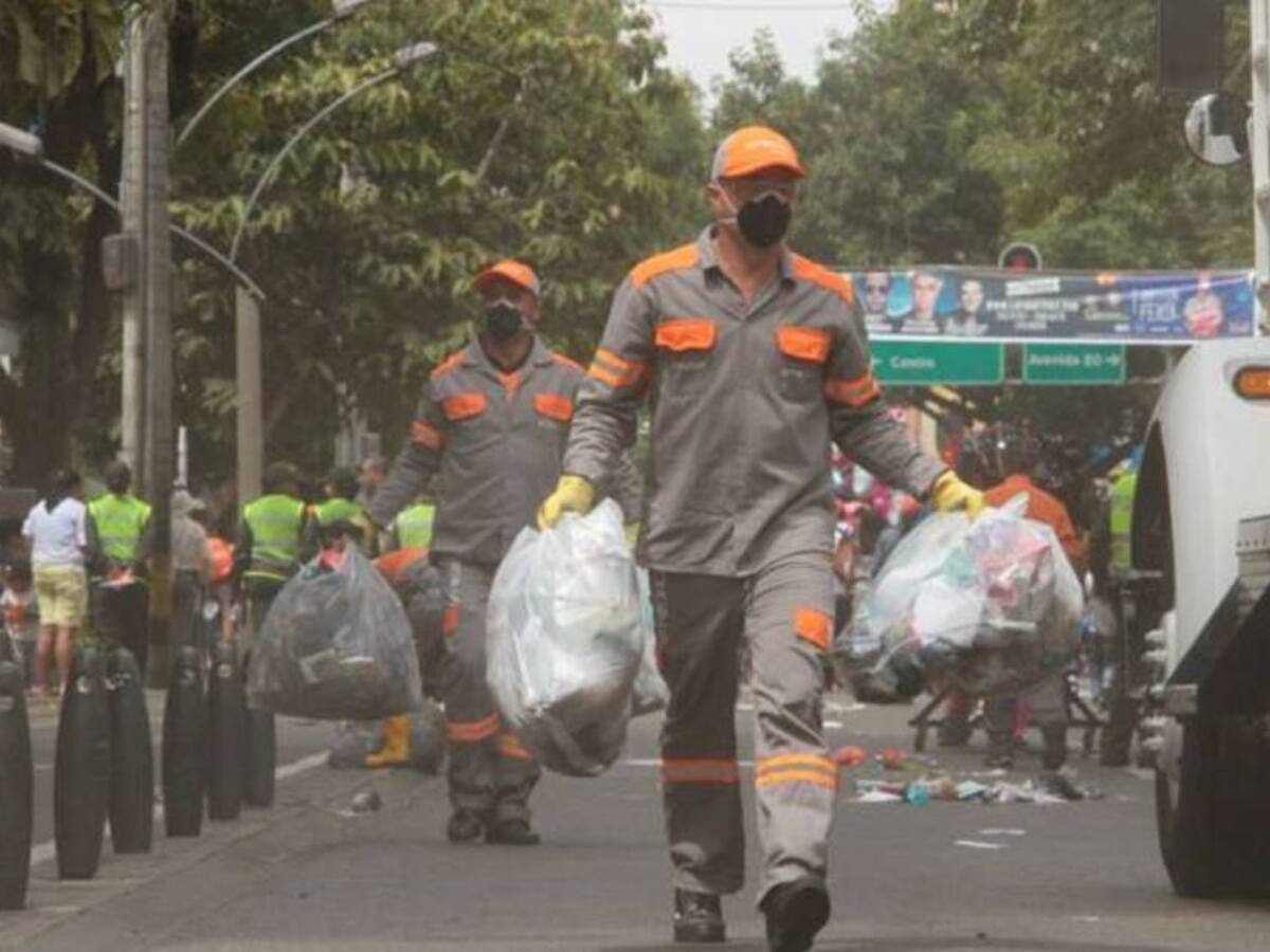 Habrá cambio de horario en la recolección de residuos en diferentes comunas de Medellín