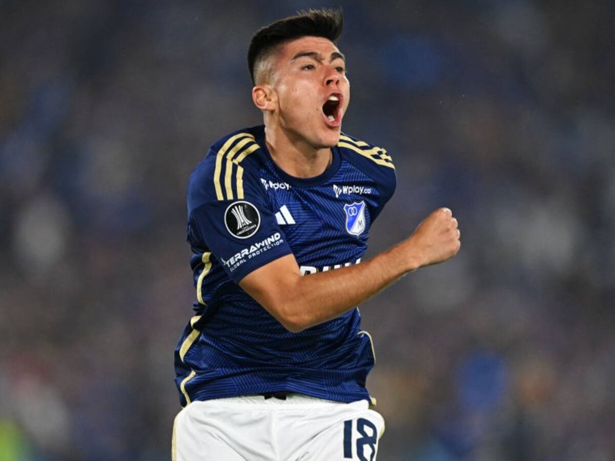 Daniel Ruiz logró un registro histórico para Millonarios con su gol marcado a Flamengo