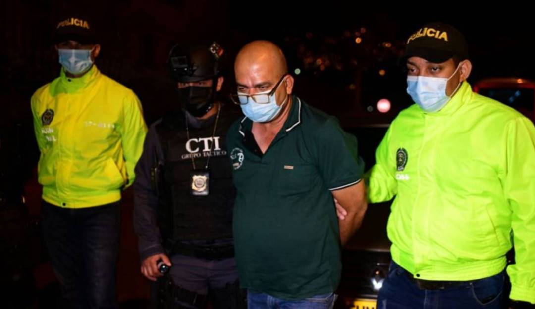 Ismael Lopera, alias Manolo. Foto: Policía.