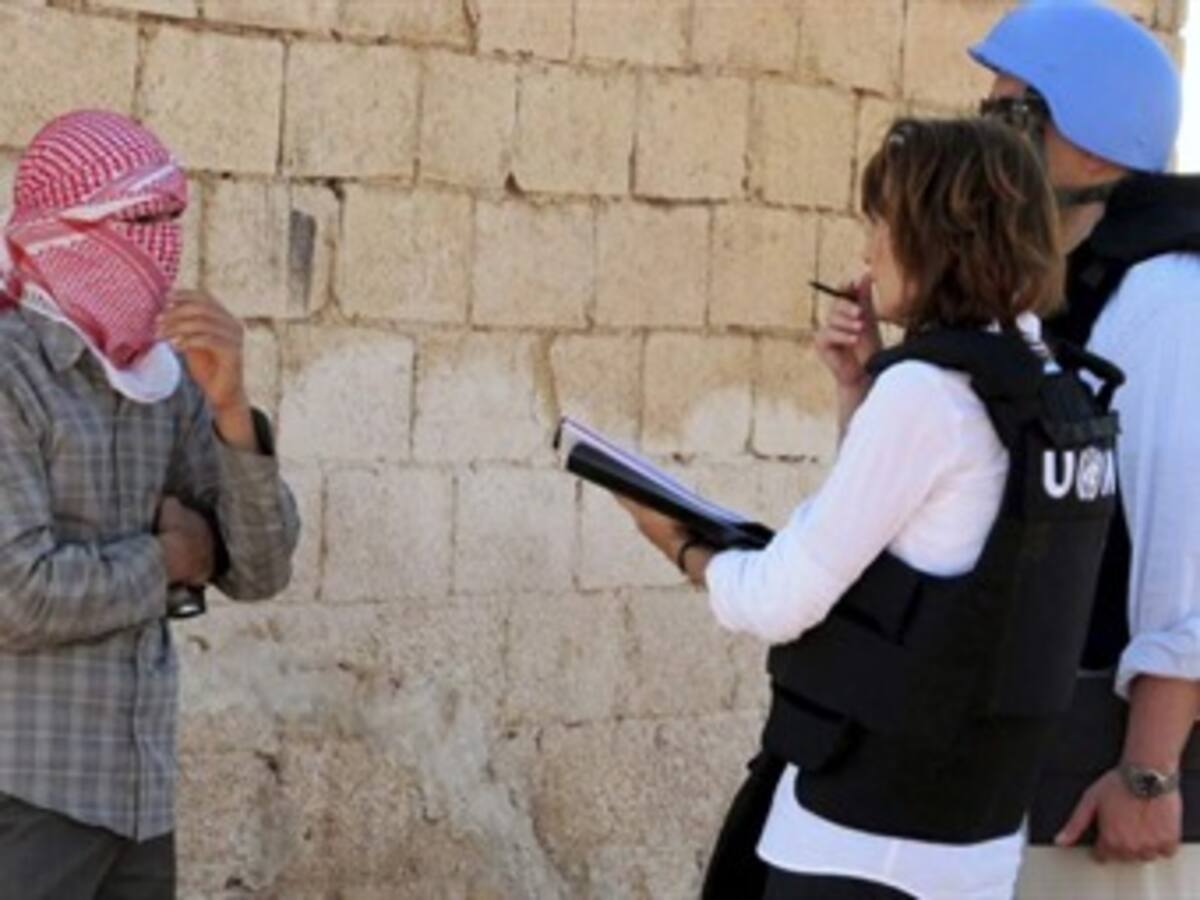 ONU limita su presencia en Siria tras jornada de ataques