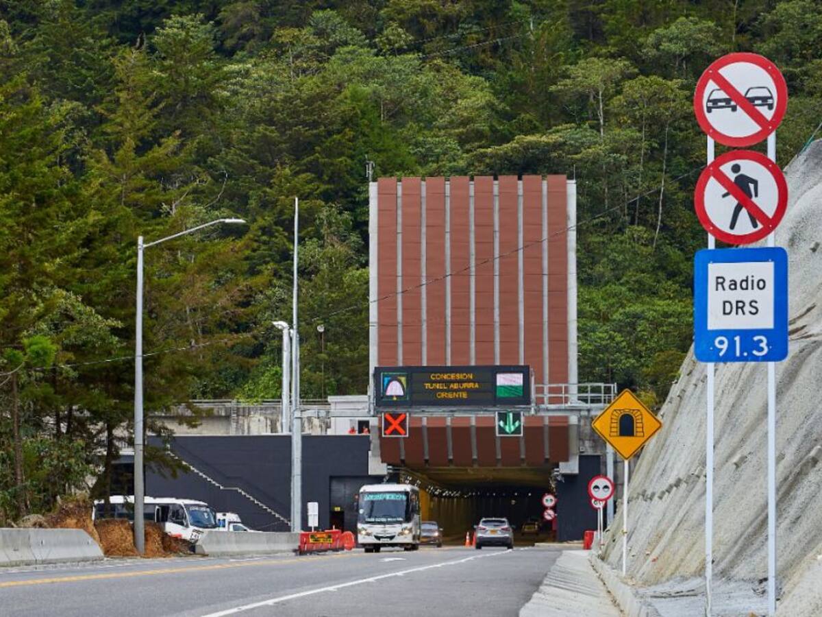 La gobernación aumentó la velocidad en el tramo del Túnel de Oriente