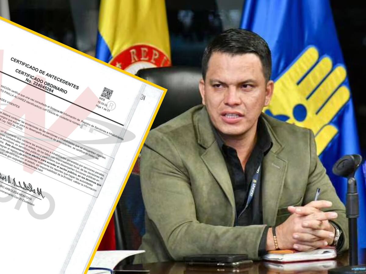 Sneyder Pinilla se posesionó en la UNGRD con un certificado de antecedentes falsificado