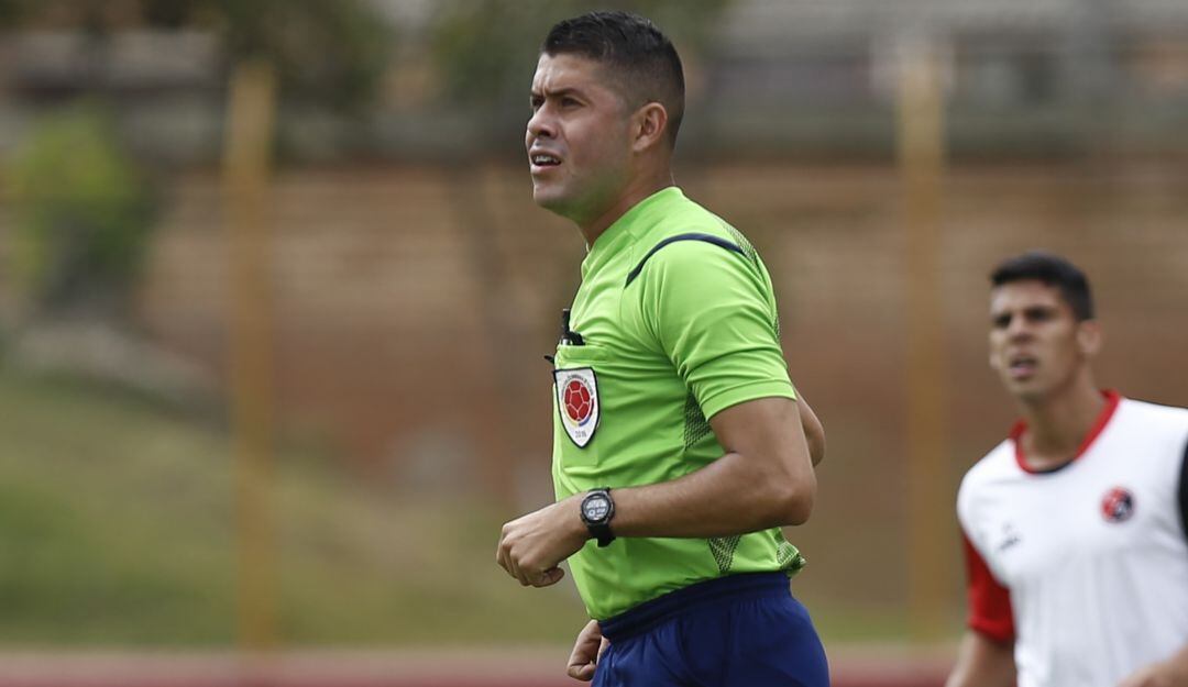 Jorge Tabares, árbitro a cargo del juego Millonarios - Junior