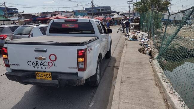 Vecinos del mercado de Bazurto en Cartagena pidieron obras al distrito