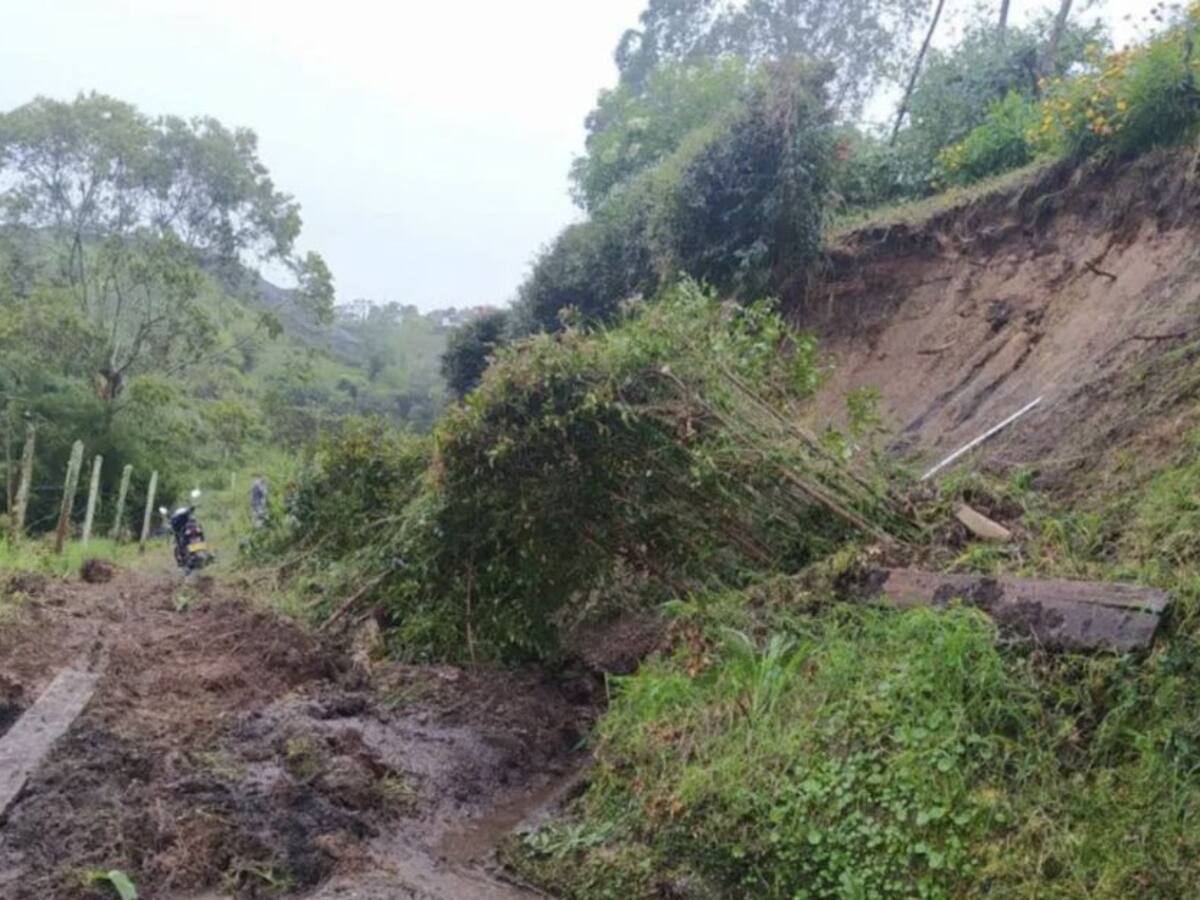 45 emergencias han sido atendidas en El Carmen de Viboral por las lluvias