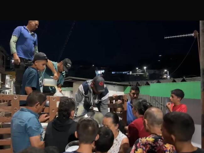 Pantallazo de video donación de leche en Aránzazu