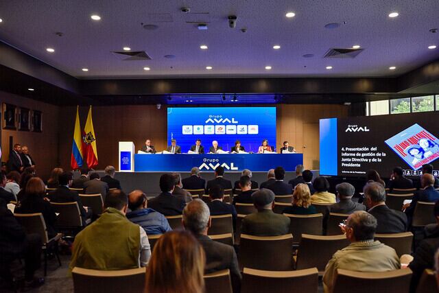 Asamblea de accionistas Grupo Aval 2025. // 	Cristian Bayona // 	Colprensa