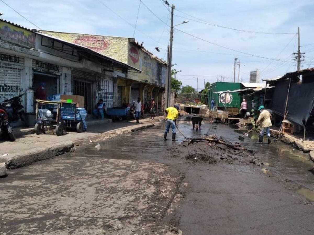 Más de media tonelada en residuos deja limpieza en Bazurto