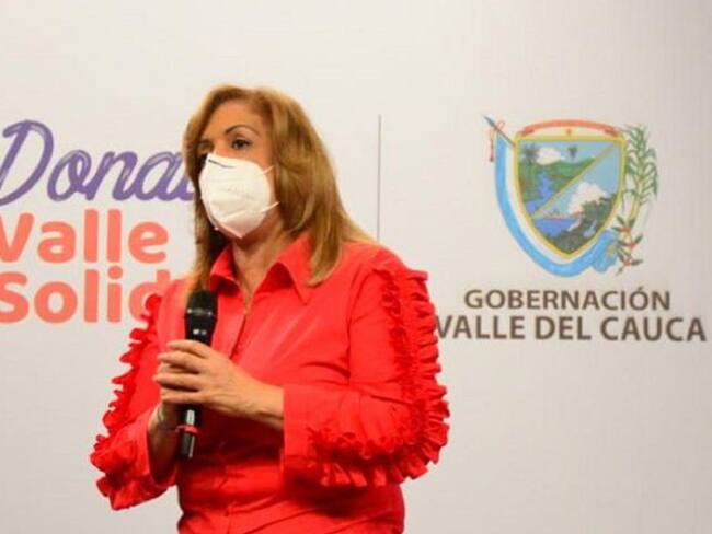 Gobernadora del Valle dió negativo para coronavirus