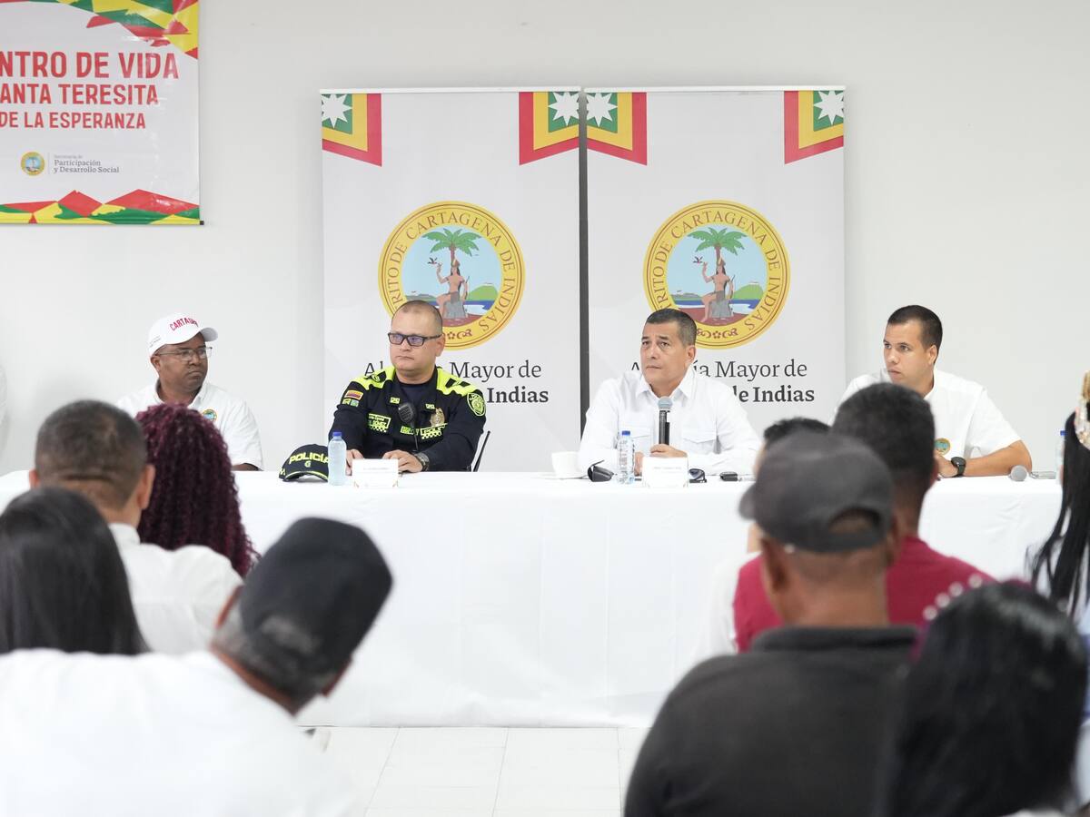 Alcalde Dumek Turbay lideró consejo de gobierno en el barrio La Esperanza