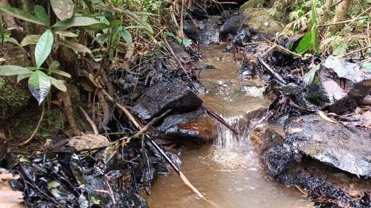 Minero artesanal Jhon Jairo Rodríguez