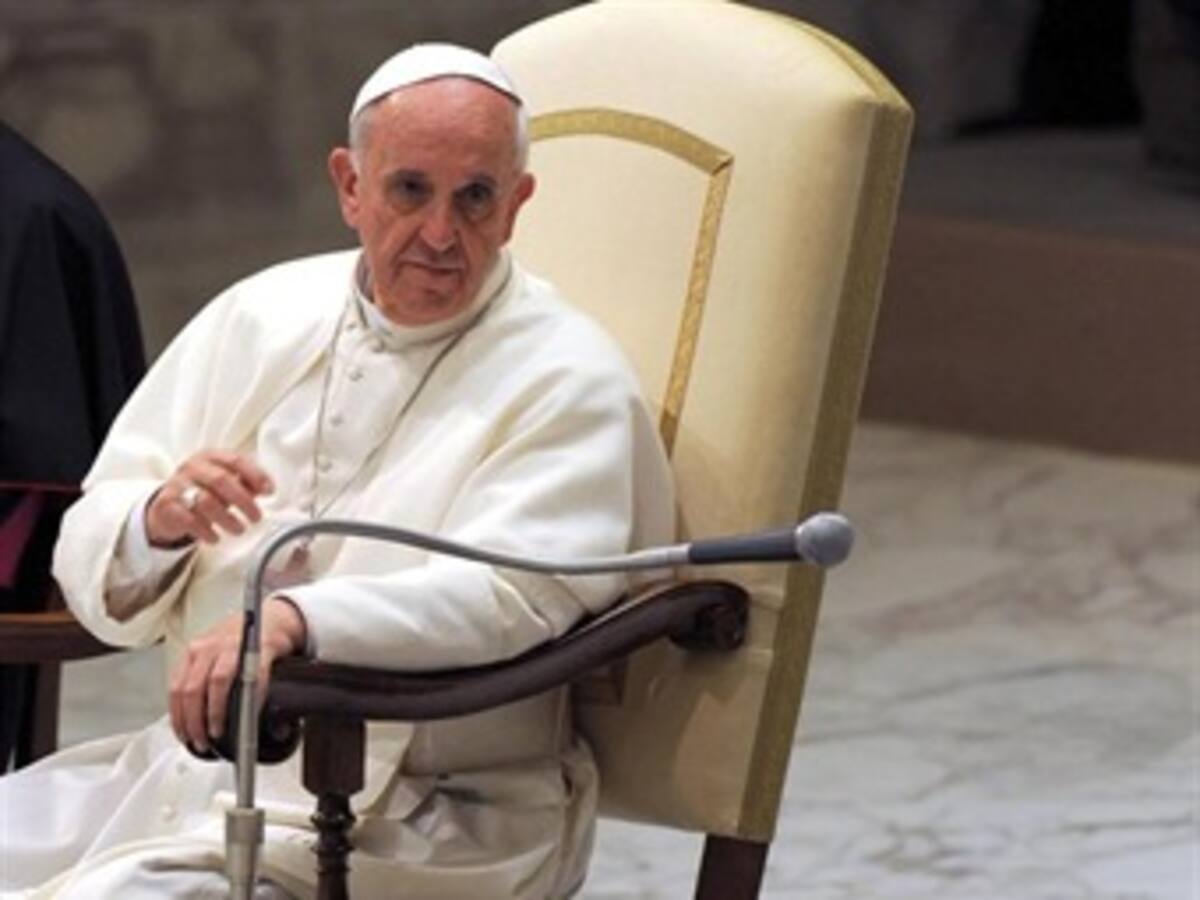 El papa Francisco se reunió con el presidente de Italia