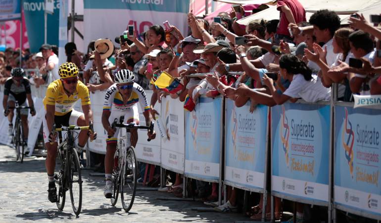 Imagen de la Vuelta a Colombia 2015.