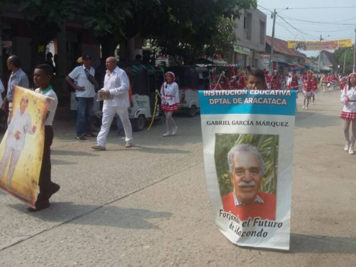 A punta de cultura, Aracataca conmemoró el segundo aniversario de la muerte de Gabo