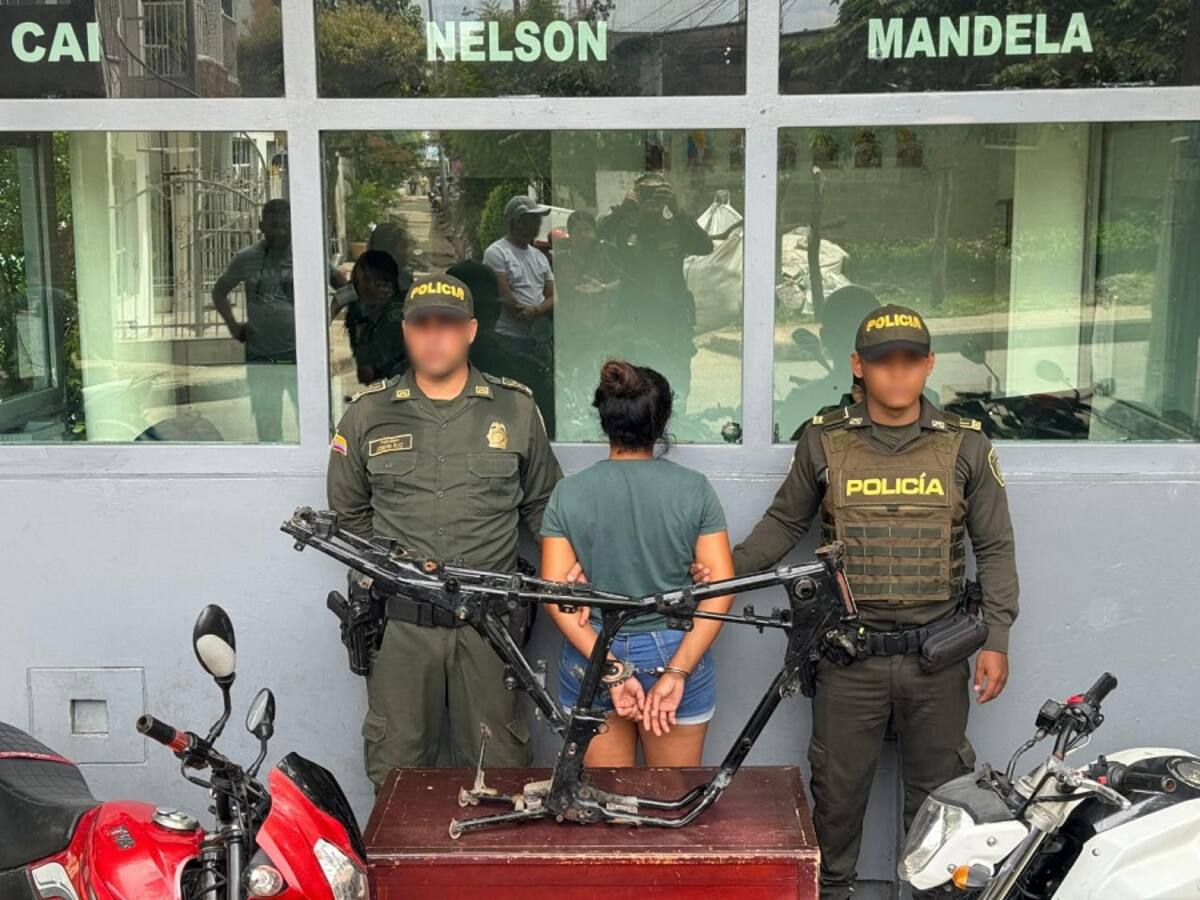 Descubrieron deshuasadero de motos en una vivienda del suroccidente de Cartagena