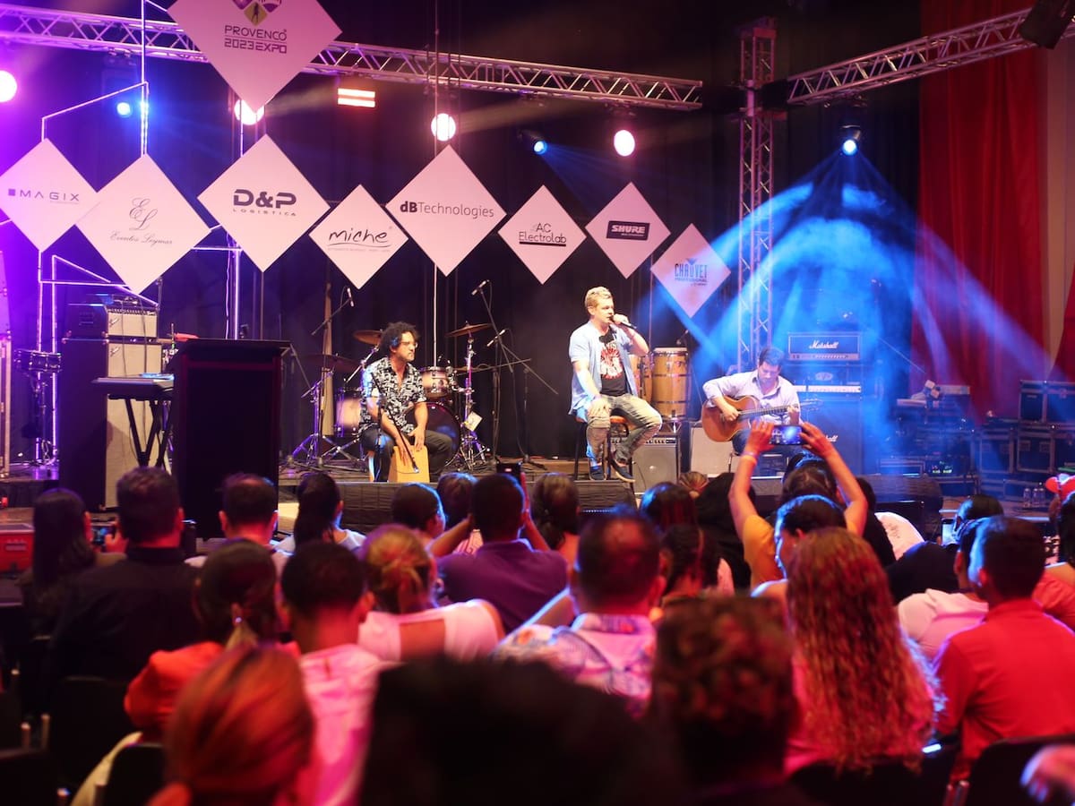 Empresarios de la industria audiovisual y eventos se reúnen en Congreso Provenco Expo 2024