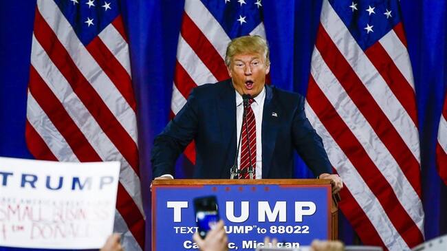 Donald Trump, candidato a la presidencia de EE.U. por el Partido Republicano. Foto: Agencia EFE