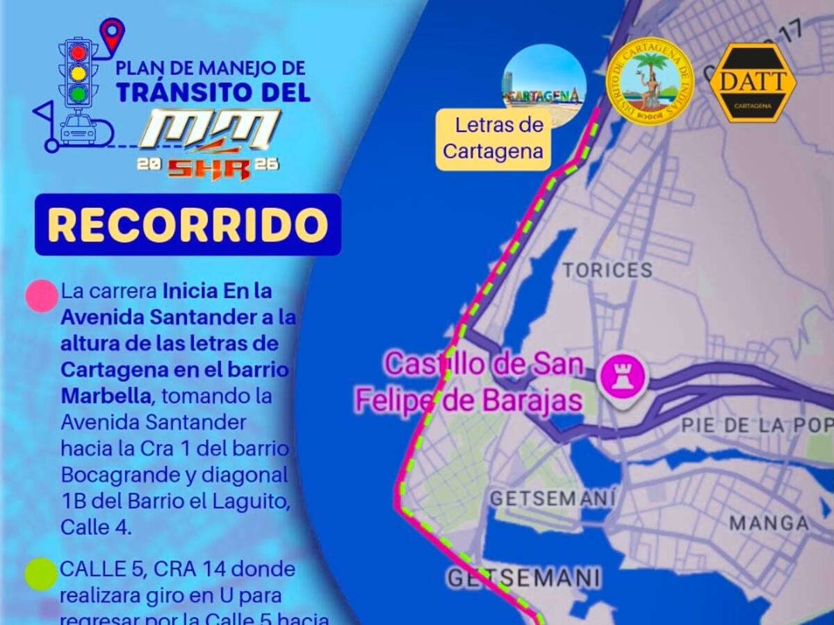 Carrera Atlética Super Héroes Run este domingo en Cartagena