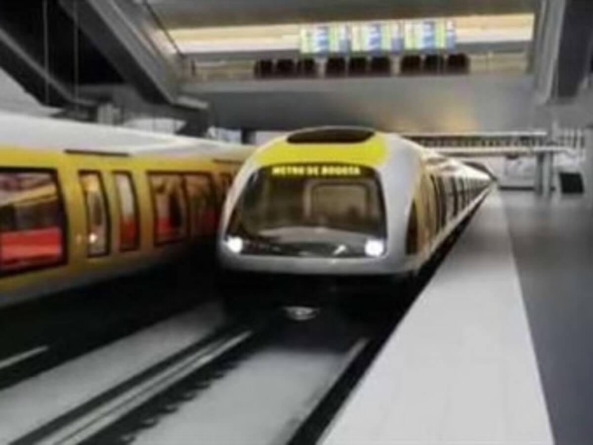 El metro pesado para Bogotá sería subterráneo