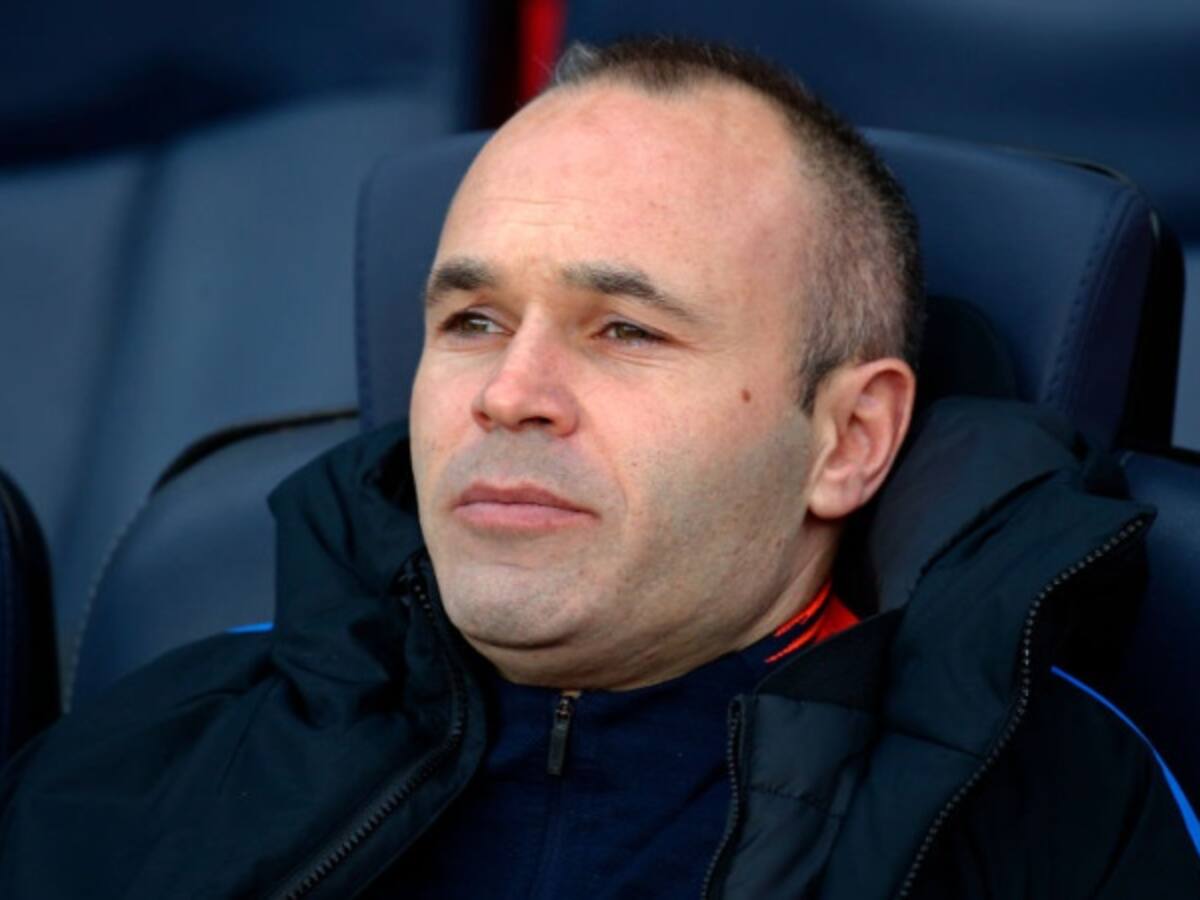 Iniesta ganaría 117 millones de euros en China durante tres temporadas