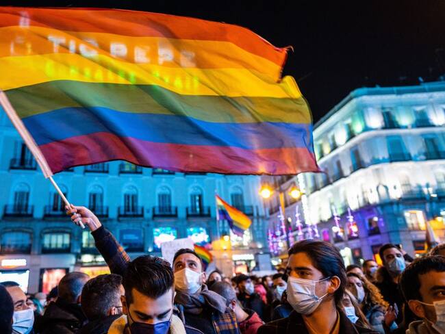 Manifestación de la comunidad LGBT en España