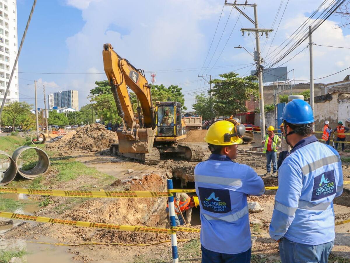 36 horas continuas sin agua el 35% de Cartagena desde el 9 de abril: conozca barrios afectados