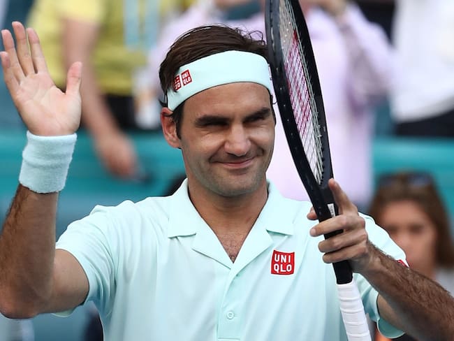Federer cumplió con su rol de favorito y avanzó a cuartos de Miami