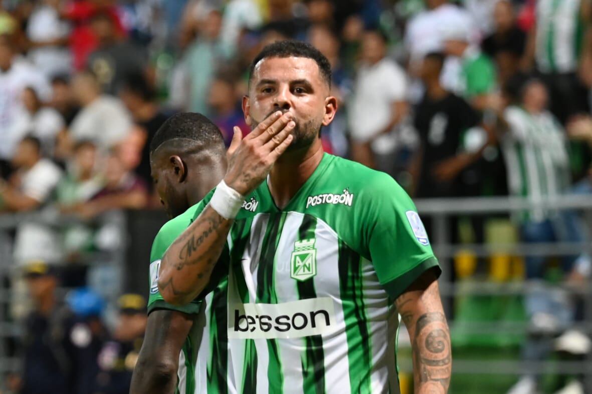 Edwin Cardona con Atlético Nacional - Colprensa