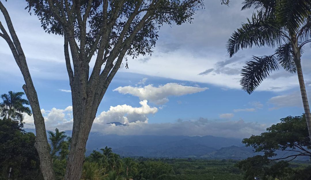 Hermosos paisajes del Quindío en días de tiempo seco
