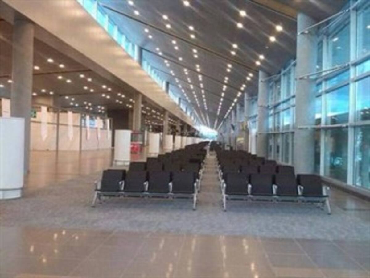 La Ventana desde el muelle nacional del aeropuerto El Dorado