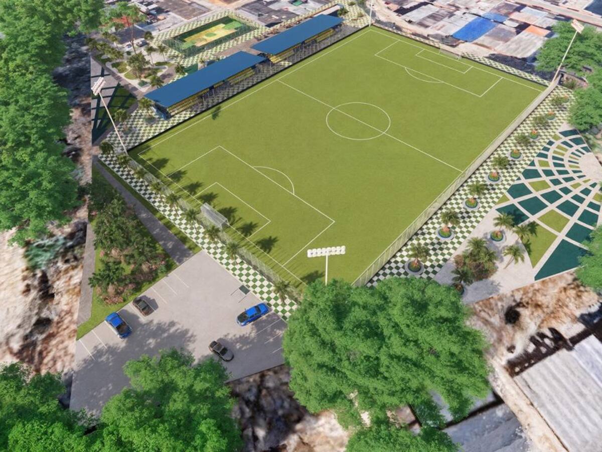 Gobernador Yamil Arana entregará 6 nuevos escenarios deportivos en el sur de Bolívar este año