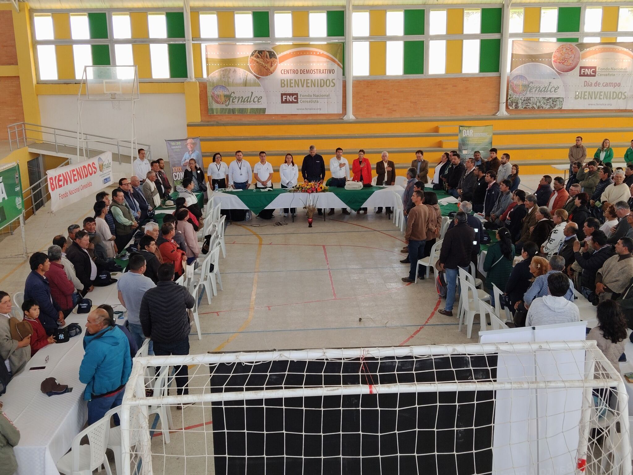 Con la participación de 120 productores de cereales y leguminosas, Chivatá se convierte en el epicentro de la asamblea regional de Fenalce