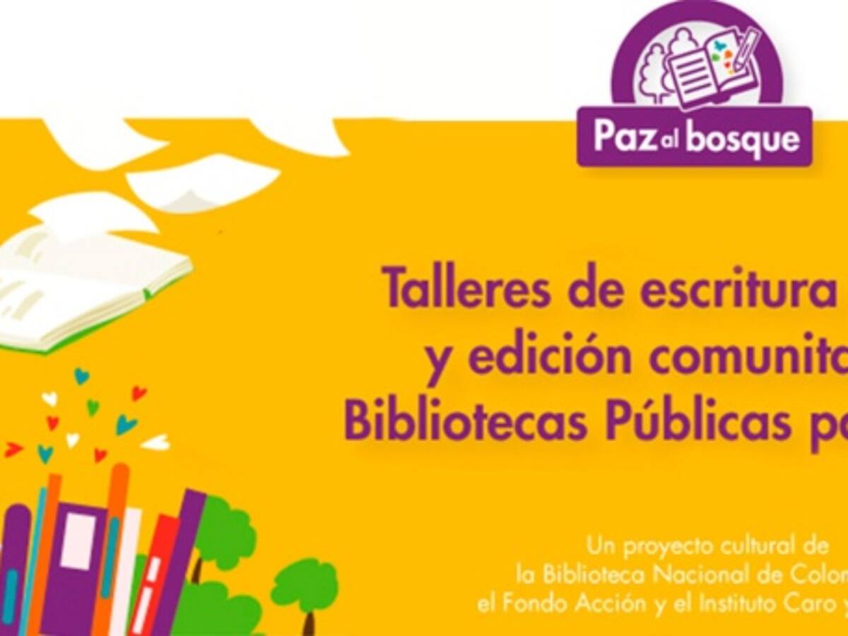 “Paz al bosque, por medio de las letras”
