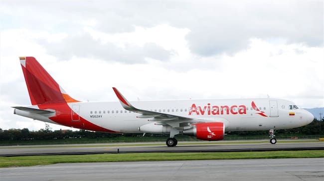 Aerolínea Avianca . Foto: Colprensa/Archivo