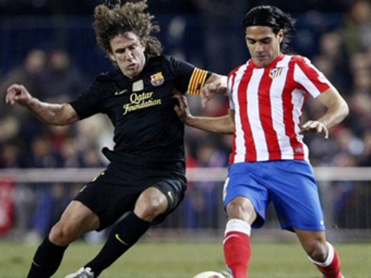 Falcao García anota en derrota del Atlético 2-1 ante Barcelona