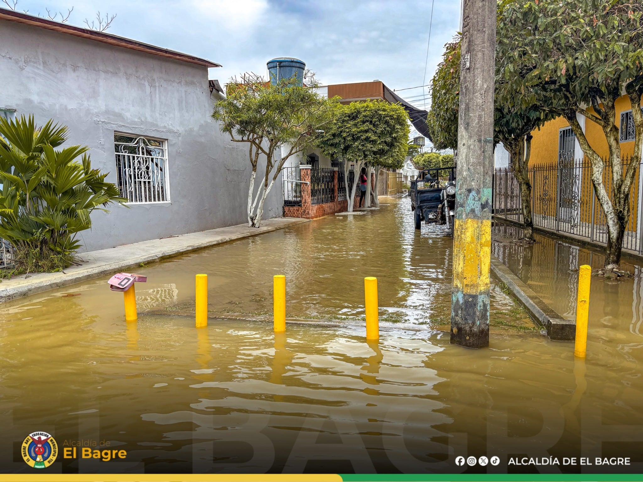 Inundaciones 29 de junio en El Bagre- foto archivo alcaldía