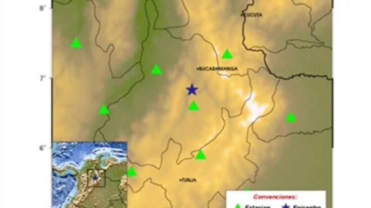 Este domingo tembló nuevamente en Santander