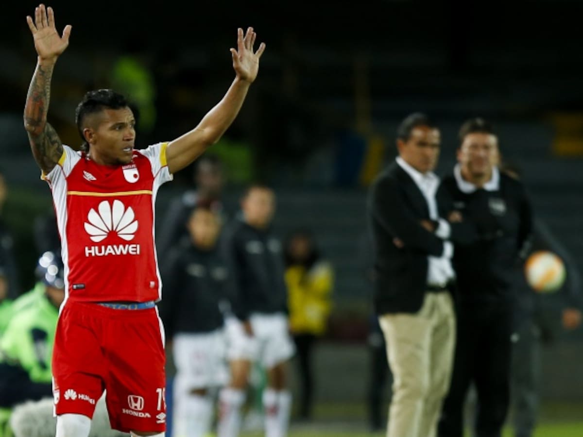 Nosotros no contratamos futbolistas: Morelo, jugador de Santa Fe