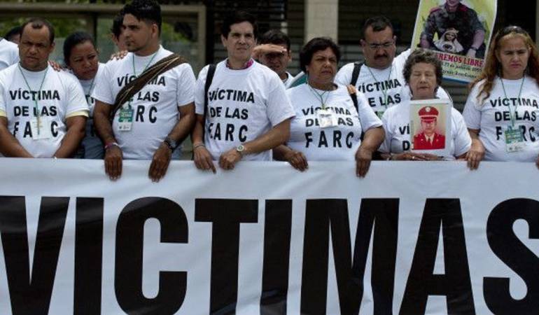 Víctimas de las farc. 
