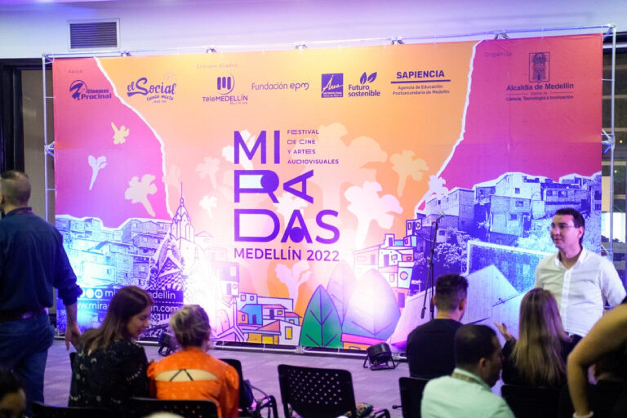 Festival de cine Miradas Medellín. Foto: miradasmedellin.com