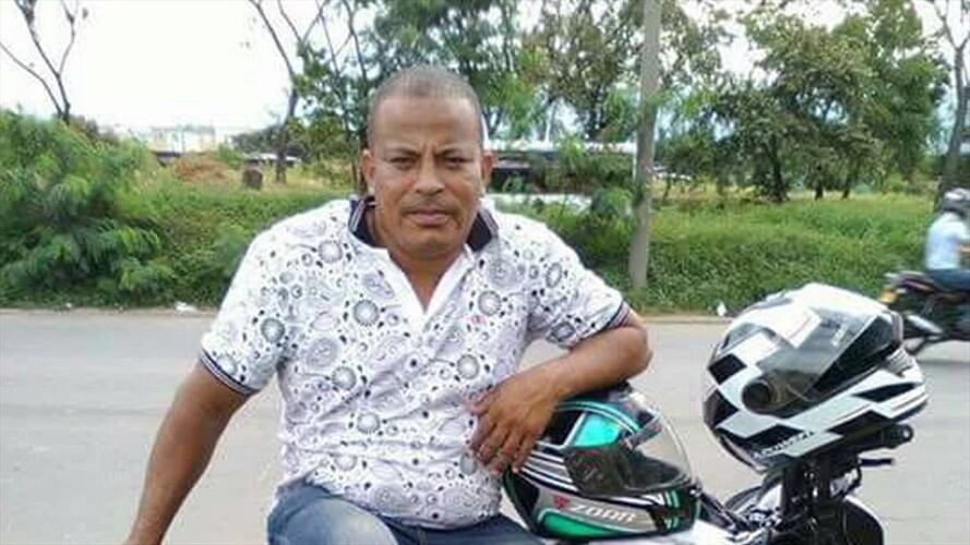 Jair Mera, hermano de la líder Luz Eida Julicué Gómez, fue asesinado en Caloto. Foto: Red de Derechos Humanos del Suroccidente Colombiano