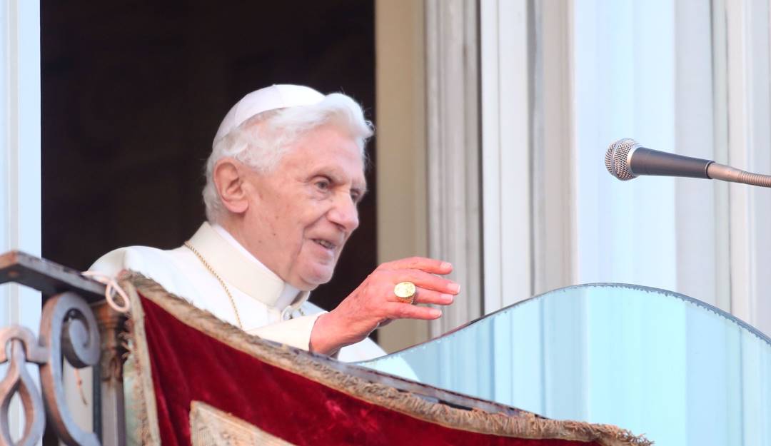 El papa emérito Benedicto XVI. Foto: Getty