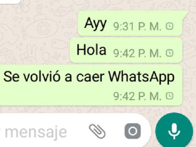 Usuarios de WhatsApp reportan nuevos problemas con el sistema de mensajería