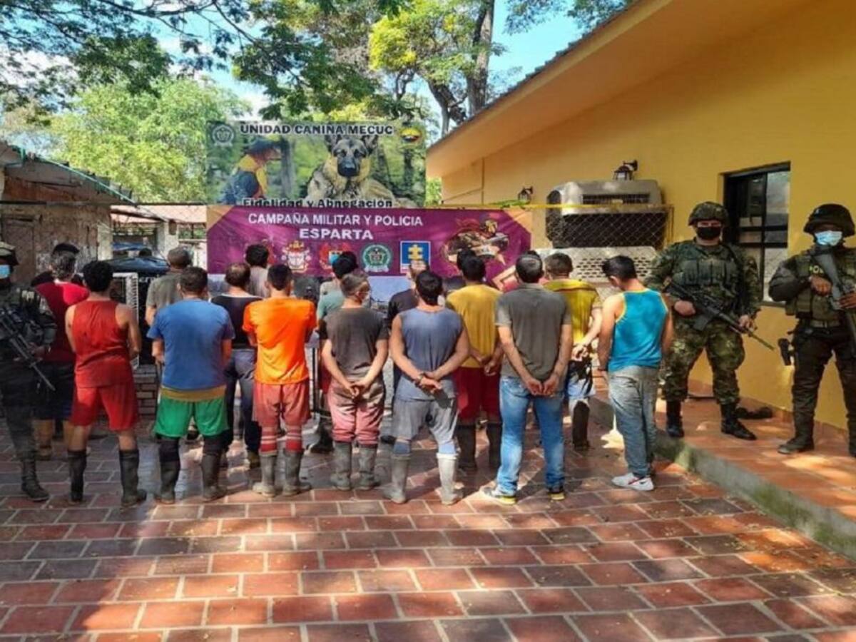 Operativos contra la minería ilegal en Norte de Santander