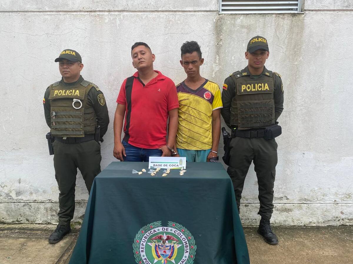 Cuatro presuntos expendedores de drogas capturados en Magangué